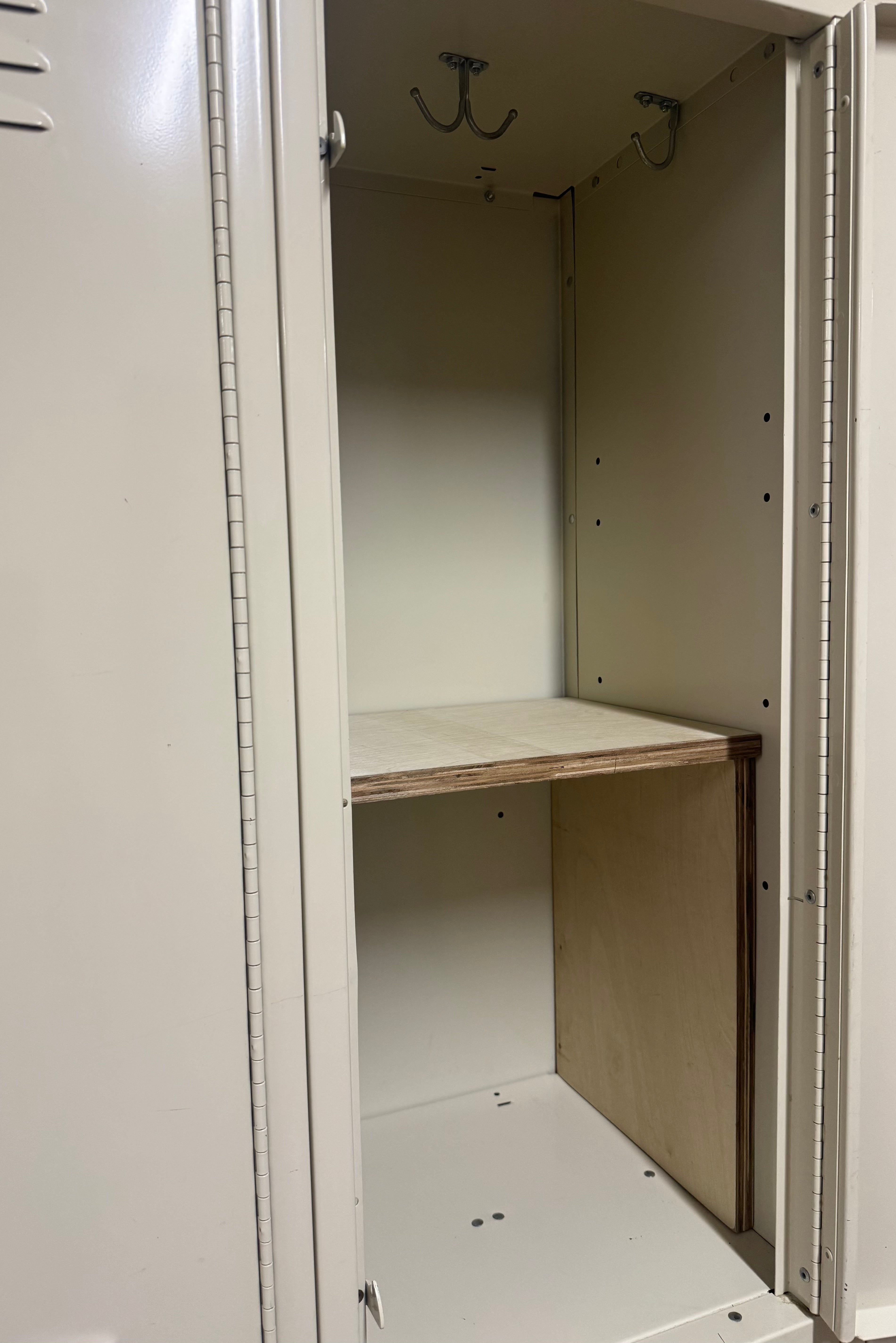 3 sets of Locker Insert Shelves